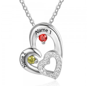 Personalized Birthstone Necklace JEWJONE101876